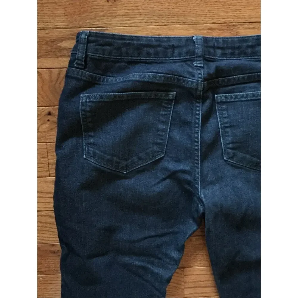 LK Bennett Skinny Dark Wash Denim Jeans Size 6 - Picture 8 of 10